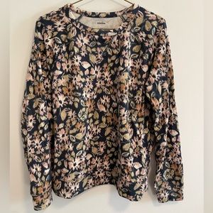 Floral crewneck- M
